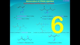 6chimie organique  exemple de nomenclature dune molécule organique [upl. by Kamal801]