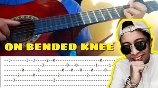 ON BENDED KNEE  Boyz II Men  Fingerstyle Guitar Tutorial TABS [upl. by Ledarf391]