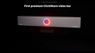 ClickShare Bar Pro the premium video bar for engaging effortless wireless conferencing [upl. by Acinoryt924]