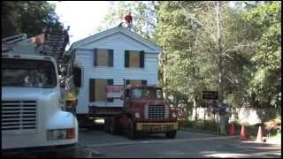 Moving the Barton Farmhouse in 2008 [upl. by Ahtivak]