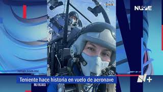 Destaca Oaxaqueña en la Historia Aeronaval  Las Noticias Oaxaca 🔴 Noticias en vivo [upl. by Ibur]