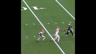 Jerry Jeudy with an 89yard touchdown catch from Jameis Winston vs New Orleans Saints [upl. by Seed]