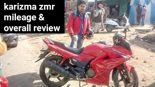 Hero Karizma zmr mileage and complete review hindi  why karizma zmr still best sport bike in market [upl. by Mahmud760]