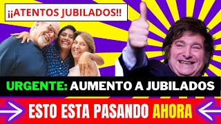 🛑JUBILACIONES🛑NUEVOS 💲Aumentos💲CONVOCAN Sesiones Especiales URGNETE para Tratar el TEMA [upl. by Ok679]