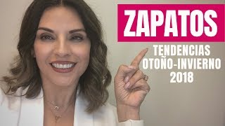 Tendencias en Zapatos OtoñoInvierno 2018 [upl. by Asiret]