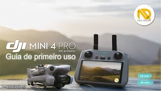 DJI Mini 4 Pro｜Guia de primeiro uso [upl. by Dagall]