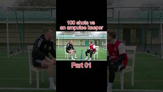 100 Shots Vs An Amputee Keeper PT1 short shorts [upl. by Iphlgenia41]