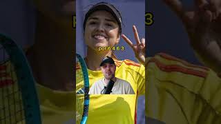 🎾Maria Camila Osorio ganó en la primera ronda de los Juegos Olímpicos shorts olimpiadas colombia [upl. by Darcee]