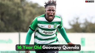 Geovany Quenda is a Wonderkid GENIUS at Sporting Lisbon [upl. by Midan]