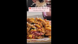 Quick amp Easy Marry Me Chicken Orzo [upl. by Selimah201]