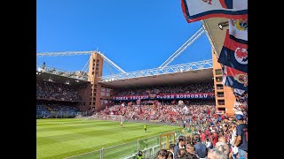 Genoa CFC  AS Roma 11  Support amp Pyro  15092024 [upl. by Euqinwahs904]