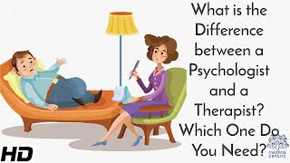 What Is The Difference Between A Psychologist And A Therapist Which One Do You Need [upl. by Garv]