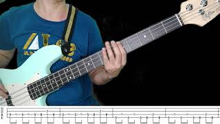 Sarung Banggi by Mudflow  Bass Cover with Tabs [upl. by Arvy]