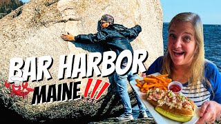 WHAT A GREAT PORT What To Do In BAR HARBOR Maine Incredible Food amp MORE NCL Pearl Cruise [upl. by Hteik34]