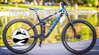 2017 Trek Remedy 98  Test Ride [upl. by Avril530]