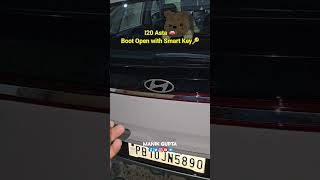 I20 Asta 🚘Boot Open with Smart Key🔑 hyundaicars hyundaii20 i20 i20asta car hyundaiindia [upl. by Konyn]