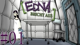 Lets Play Edna bricht Aus 01 Aller Anfang ist Gummizelle [upl. by Fenn]