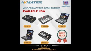 AVMATRIX PRODUCTS LIVE DEMO [upl. by Adnolrehs]