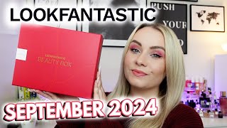 SNEAK PEEK LOOKFANTASTIC BEAUTY BOX SEPTEMBER 2024 UNBOXING  MISS BOUX [upl. by Mareah515]