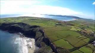 Porth Ceiriad Abersoch Aerial View [upl. by Sikko]