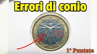 ERRORI di Conio Monete Euro  Error Coins € [upl. by Marelda]