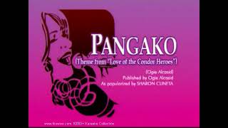 Pangako Video Karaoke Universal Records [upl. by Ramak]