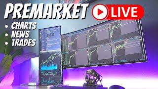 🔴 1004 PREMARKET LIVE STREAM  The ES amp NQ Were EASY to Read Yesterday  Futures Are Key [upl. by Asta]