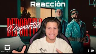 reaccion 👽 BLESSD amp ANUEL AA  DEPORTIVO 💜 VIDEO OFICIAL [upl. by Nador]