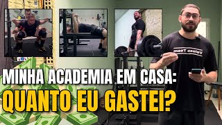 Quanto custa para montar uma ACADEMIA EM CASA Descubra o preço real e dicas para economizar [upl. by Myrtia]