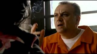 Ginny visited Johnny Sack in jail  The Sopranos HD [upl. by Allemahs]