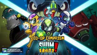 Swimsanity Local Coop Share Screen  Coop Campaign  Adventure  All Stages Full Run [upl. by Franky299]