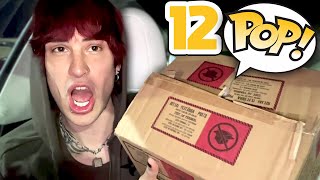 Unboxing 12 Funko Pop Mystery Boxes Full Stream [upl. by Pardew]