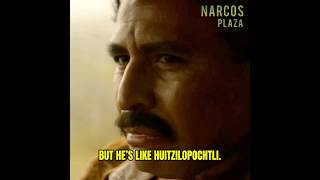 Pablo Acosta Compares Félix Gallardo With An Aztec God  Narcos Mexico shorts [upl. by Aihsekel]