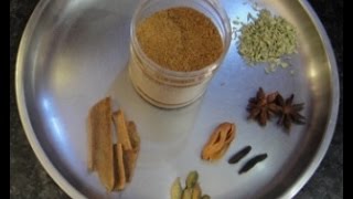 Garam Masala Powder  Recipe  Gowri Samayalarai [upl. by Llireva]