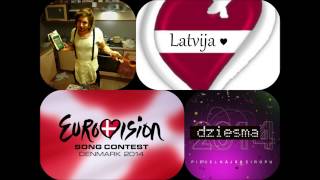 Cake To Bake  Aarzemnieki  Eurovision 2014 Latvia Eirovizija [upl. by Anawyt138]