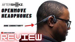 Aftershokz Openmove Headphones Review  Bone Conduction Audrey [upl. by Brodsky]