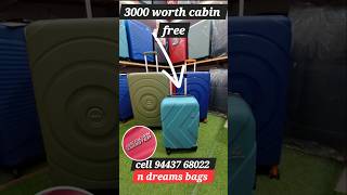 American tourister 77cm buy 2  3000 worth cabin free  pondicherry Diwali offer n dreams bags shop [upl. by Spiers]