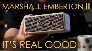 Marshall Emberton II Review Compared to Marshall Emberton Original [upl. by Aicilev]