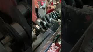 grindermachine crankshaft machine grinding engine machineshop pistons [upl. by Assirrec]