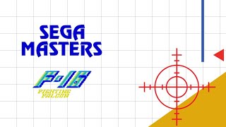 F16 Fighting Falcon 1986 Sega  Sega Masters 8 [upl. by Llenrup]