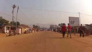 Driving through downtown Bangui CAR [upl. by Anica]