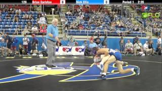 Cadet 126  Brian Earlston Pennsylvania vs Nick Ellis Indiana [upl. by Acinorev503]