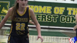 Olmsted Falls Amherst  24 OH Girls Hoops [upl. by Ameekahs]