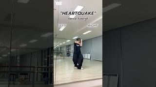 Y2Z  ‘HEARTQUAKE’ Dance Tutorial Mirrored ⛓️‍💥🖤 [upl. by Aistek]