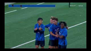 Creighton vs DePaul M 10424  1st Goal  Negative Movement  Defender Deliberate Pass 10th Minute [upl. by Kenrick]