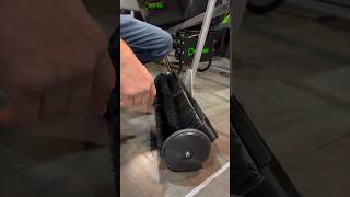 Mechanical Push Broom That Makes Cleaning EASY cleaning innovation shorts [upl. by Nolitta]