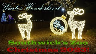 Southwicks Zoo Winter Wonderland 2023 [upl. by Alpheus]