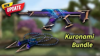 VALORANT New Kuronami Skin Bundle update [upl. by Assirroc]