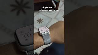 apple watch milanese loop strapb [upl. by Ernie]