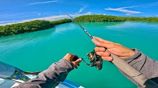 DIFÍCIL CREER QUE ESTE LUGAR EXISTE  Pesca en el Paraíso Reserva de Sian Ka’an [upl. by Iolenta]